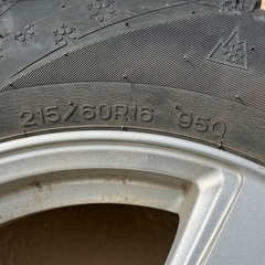 (早めのお取り引き希望)  　16インチ　スタッドレスホイールセットの画像