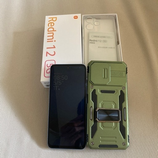決まりました 値下げ‼️【オマケ付き】Xiaomi Redmi12 5G ブルー　新古品
