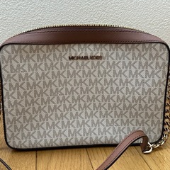 MICHAEL KORS ショルダーバッグ MK柄 チェーン