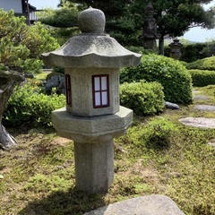 八角活込み灯籠　国産　灯篭　とうろうの画像