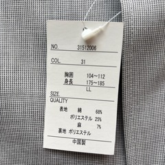 新品未使用メンズジャケットの画像