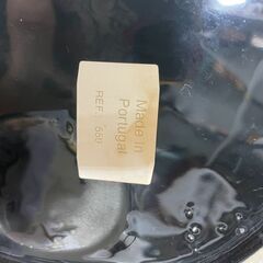 猫の傘立て　No.3002　黒　ポルトガル製　陶器　【リサイクルショップどりーむ荒田店】の画像