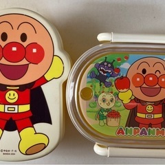 アンパンマン、お弁当箱、2個