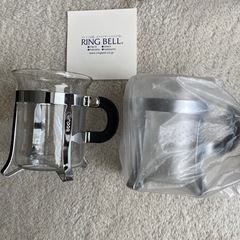 【未使用品】bodum コーヒーカップ chambord 2glasses 耐熱ガラス　No:4902の画像