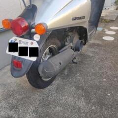 【受け渡し完了】原付バイク　ホンダ　TODAY 2012年 シルバー　説明書あり　ヘルメット付きの画像
