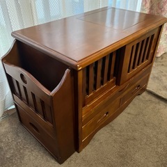 レトロな収納棚