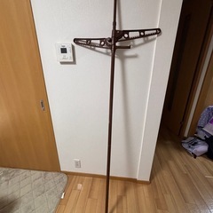 お話中  洗濯物干し 突っ張り棒タイプ