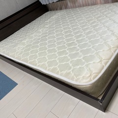 ダブルベッド マットレスセット