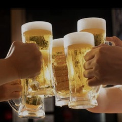 ビールで乾杯🍻したいですね！