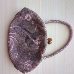 ビーズのバック