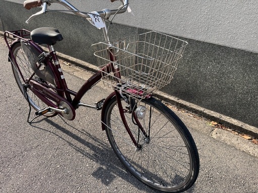 287番全車両格安販売‼️ 26インチ シティサイクル ママチャリ (74 
