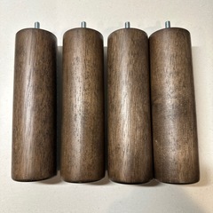 MUJI　木製脚・２０ｃｍ／ブラウン（Ｍ８）