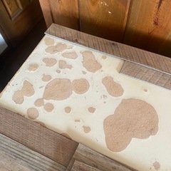 希少　UNICO　アイボリーキャビネット　フレンチスタイル(難あり、工夫が必要なので格安)の画像