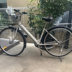 普通のママチャリ
