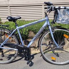 欧州自転車。アルミフレーム。６段変速。中古