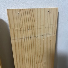 【無料】本日5/10お渡し希望　DIY 木材 600×250 2枚 ＋ 600×150 4枚　計6枚 の画像