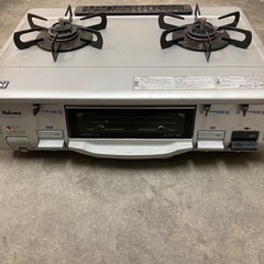 パロマガスコンロ　2口➕魚焼き