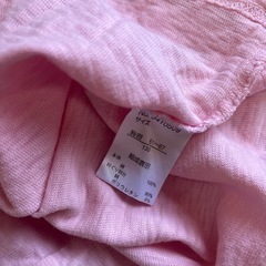 再出品　七分丈ロンT  サイズ130の画像