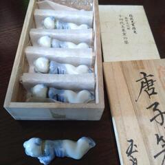 伝統工芸無形文化財　唐子箸置の画像