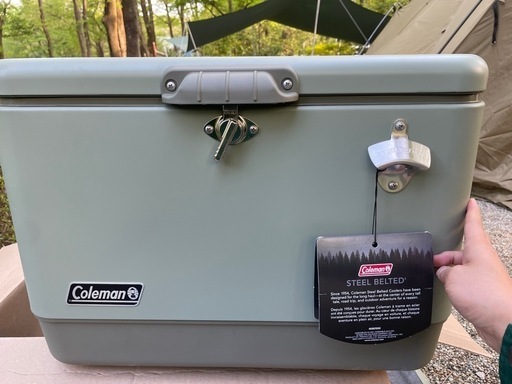 Coleman 54QT STEEL BELTED COOLER クーラーボックス