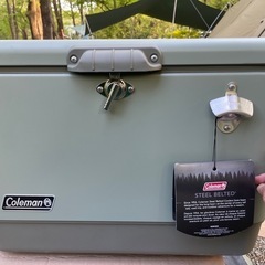 Coleman 54QT STEEL BELTED COOLER...