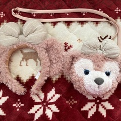 【ディズニーシー】 シェリーメイ　カチューシャ&ポシェット