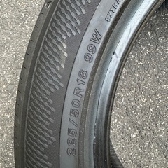 225/50R18ヨコハマ　アドバンdB 2本 の画像