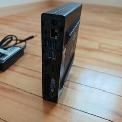 【5/6取りに来てくれる方のみ】最終価格 HP EliteDesk800 G2 DM 35W MiniPC i3-6100T 3.2GHz メモリ16GB SSD240GB Windows11Pro ACアダプタ Office2021付きの画像