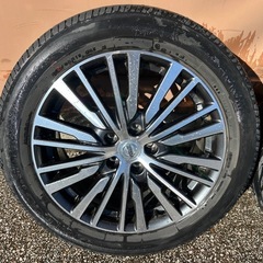 4/4 E52 エルグランドハイウェイスター純正アルミホイール225/55R18の画像
