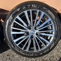 4/4 E52 エルグランドハイウェイスター純正アルミホイール225/55R18の画像