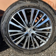 4/4 E52 エルグランドハイウェイスター純正アルミホイール225/55R18の画像