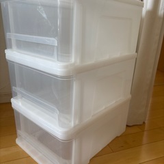 収納ケース3個セットの画像