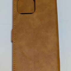 iphone12 Pro Maxケースカバー 手帳型 ライトブラウンの画像