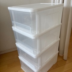 収納ケース4個セットの画像