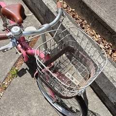 【引渡者決定】子供用自転車　女の子　低学年　ピンクの画像