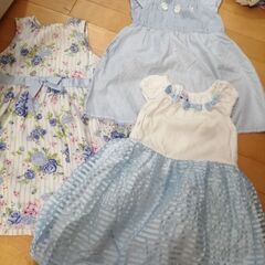 あげます　子供服110（一部120）ワンピース、浴衣ほか