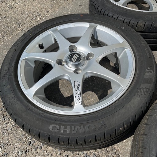 ノーマルタイヤ ＫＵＭＵHO 14インチ ホイール付き