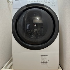 ドラム式洗濯機SHARP製