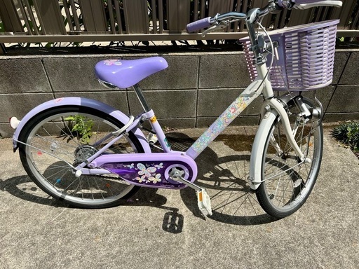 ブリヂストン　エコパル　20インチ　ラベンダー ブリヂストンのかわいい自転車が入荷「エコパル」のラベンダーをご覧