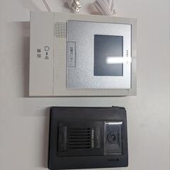 受け渡し予定ありアイホン　ドアホン親機　玄関子機セット