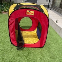 ボールテント　チャック壊れてます