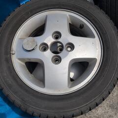軽自動車で使っていたスタッドレスとアルミ４本