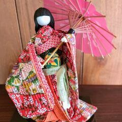 和紙人形：高さ15cm