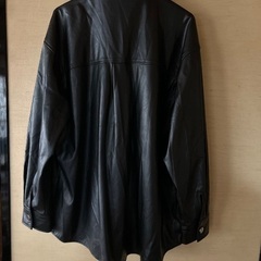 新品タグ付き　EVRIS 革ジャン　薄手　の画像