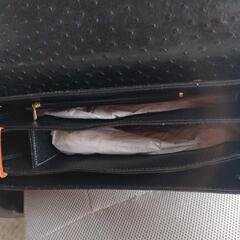 新品　LALAURENT　オーストリッチ本革　バッグの画像