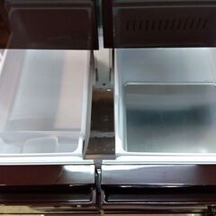 日立 6ドア冷蔵庫 真空チルド R-X5200F グラデーションブラウン 2016年