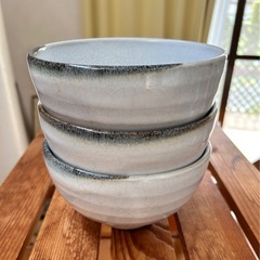 益子焼　どんぶり　器3点セット