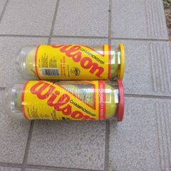 テニスボール　暖簾掛け