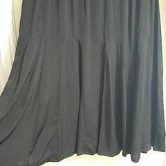 3L・ロングスカート《黒》の画像