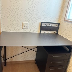 ワークデスク　美品　組み立て 